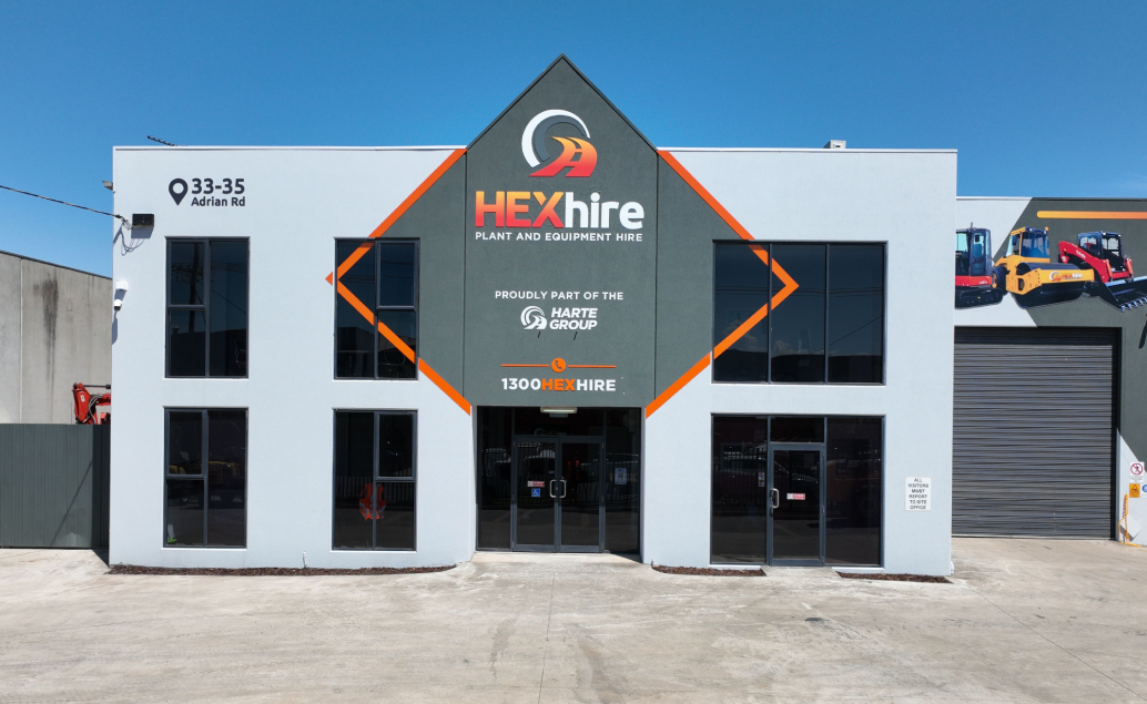 Harte Excavation has rebranded as HEXhire